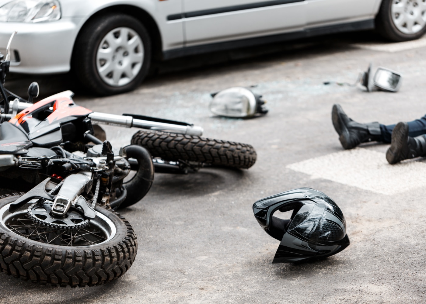 Pasos a seguir si es víctima de un accidente de motocicleta