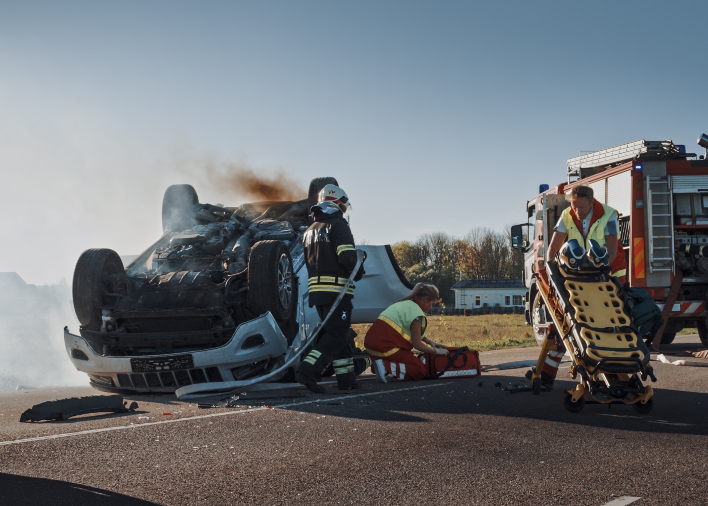 Quemaduras por accidente automovilístico: lo que necesita saber