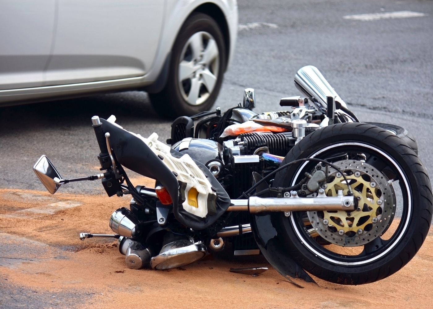 ¿Accidente de moto? qué hacer en una situación como esta
