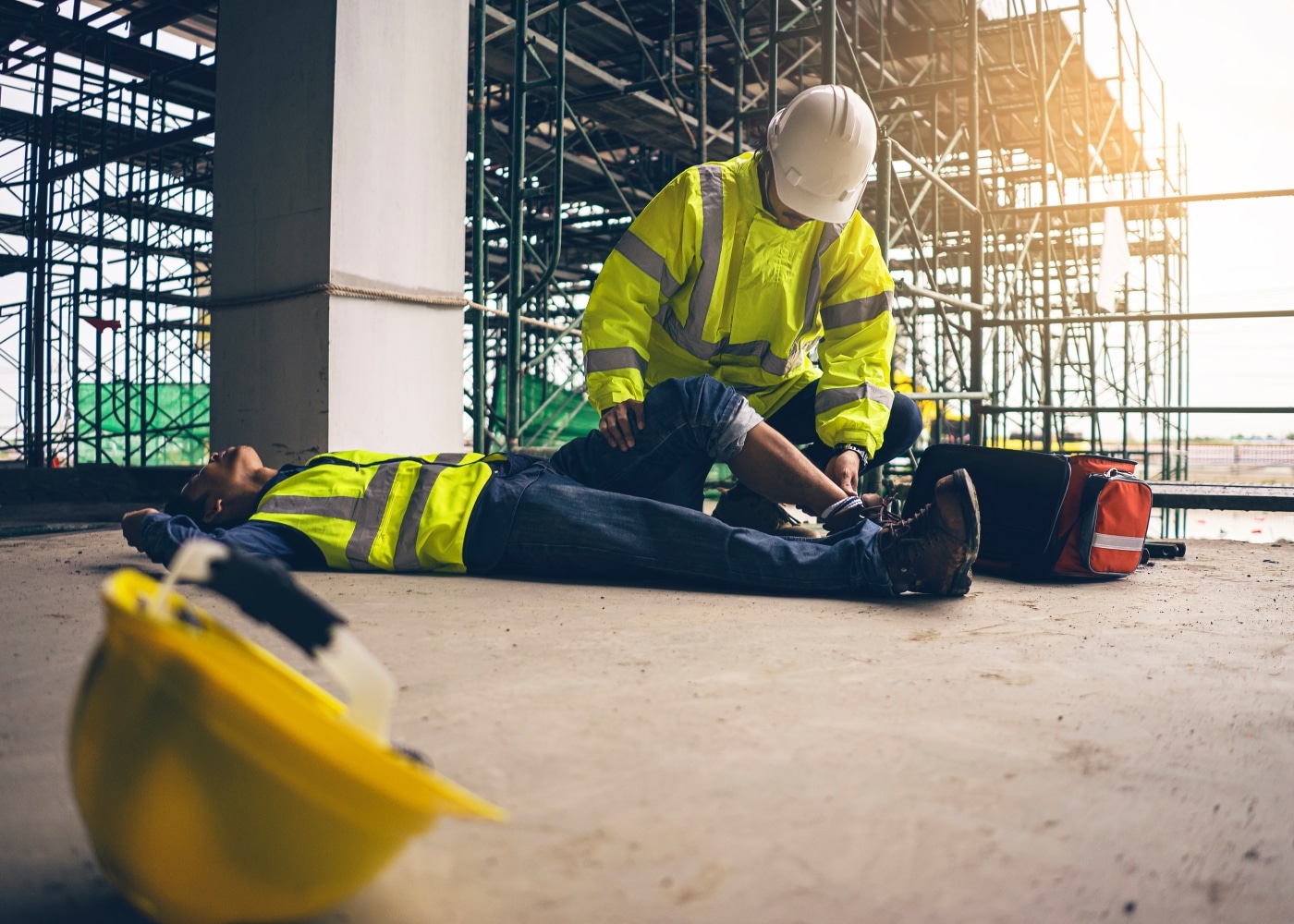 Accidentes y lesiones en la construcción: buscar ayuda legal